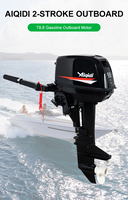 AIQIDI T9.8 9.8HP Moteur hors-bord 2 temps pour bateau de pêche en PVC