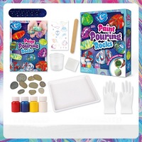 Jouets éducatifs pour enfants, fait à la main, bricolage facile, ensemble de jouets créatifs en pierre inversée pour peinture artistique, en Graffiti