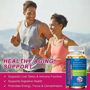 Capsules de glutathion OEM/ODM en gélules molles pour la détoxification du foie, la santé digestive et l'éclaircissement de la peau - Produits de beauté - Échantillon gratuit - Product Image 2