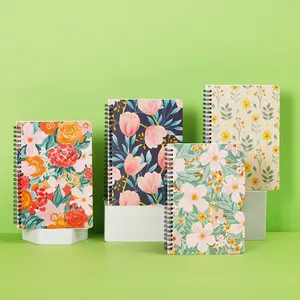 Groothandel Bloem Hardcover Student Spiraal Spoel Notebook A5