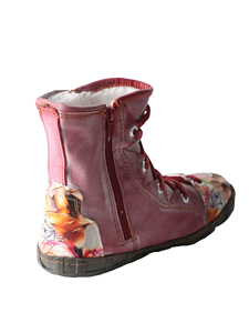 OEM & ODM-Botines cálidos con costuras a mano para mujer, botines con forro de piel, <span class=keywords><strong>2022</strong></span> - Product Image 5