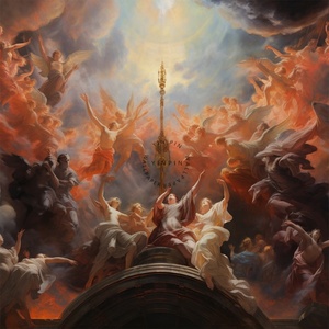 Papel pintado autoadhesivo <span class=keywords><strong>de</strong></span> estilo europeo The Heavenly Kingdom Odes to the Renaissance Murals - Product Image 6