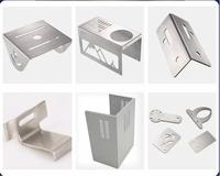 Service de fabrication de tôles sur mesure avec tolérance de 0,1 mm, découpe laser en acier inoxydable/aluminium