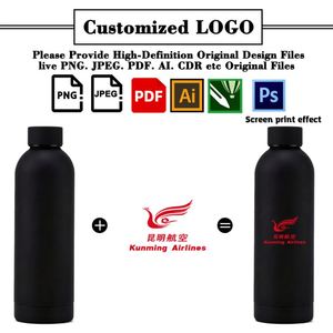 Customized Logo 500Ml Double Wall Vacuum <b>Flask</b> Insulated Custom Tumbler Stainless Steel Bottles <b>Drink</b> Water Bottle - Product Image 2