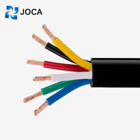 Cable blindado UL2464 de fábrica, 4 núcleos, 26 AWG, con blindaje de lámina y cable de drenaje, cable de control de señal multiconductores para computadora