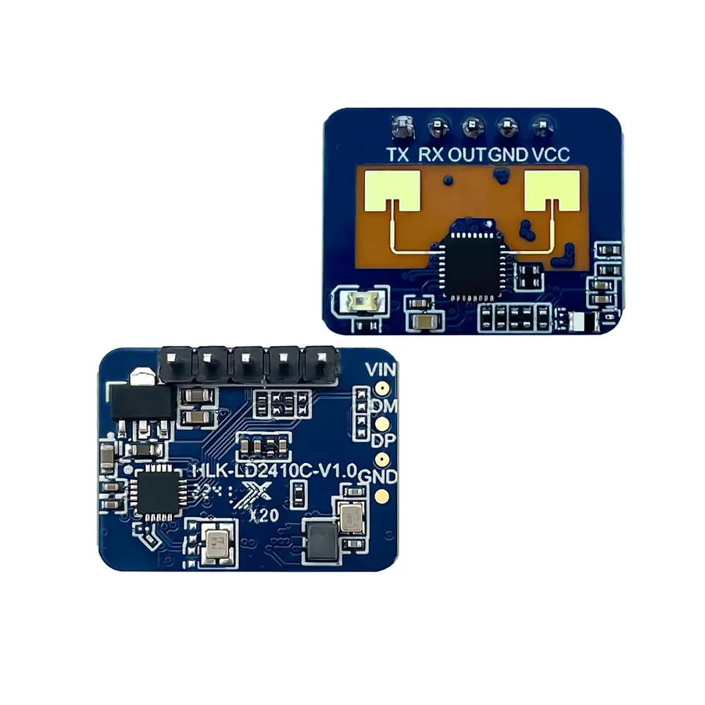 Hot Selling Hi-Link 24G Menselijke Aanwezigheid Ademhalingssensor Bewegingsmodule HLK-LD2410C