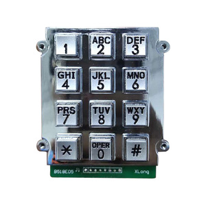 <span class=keywords><strong>USB</strong></span> 12 phím Bàn phím số bàn phím/công nghiệp kim loại kẽm hợp kim bàn phím/Điện thoại nhập bàn phím - Product Image 2