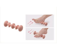 Bâton de massage des pieds par acupression en TPE souple, masseur manuel pour soulager la fasciite plantaire et les points de pression, design unique pour la maison