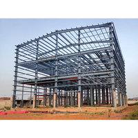 Edificio de Oficinas de Bajo Costo Personalizado, Taller, Almacén, Estructura de Acero, Galpones Industriales Prefabricados