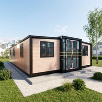 ODM CEYU Vente directe – Maison conteneur extensible de 40 pieds – Habitation résidentielle de luxe moderne avec chambre/salon/atelier/école