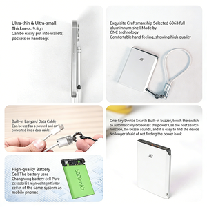 Banque d'alimentation LKTOP 5000mAh : Chargeur portable compact avec charge rapide pour smartphones et tablettes - Product Image 5