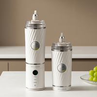 Blender Mini Portabel, Cangkir Pembuat Jus 8 Bilah, Cangkir Pembuat Smoothie, Botol USB, Licuadora Portatil, Pembuat Jus Isi Ulang