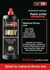 Cire de polissage 3-en-1 pour voiture : estompe les rayures, décontamine, lustrage rapide, réparation liquide pour un fini miroir - Product Image 6