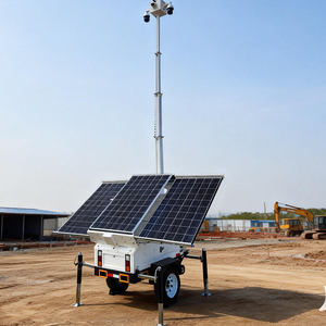 Remorque de surveillance vidéo mobile à énergie solaire pour événements sportifs, parkings et chantiers – Déploiement temporaire - Product Image 6