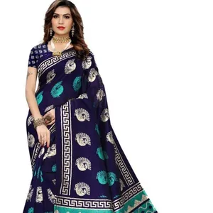 Sari spécial pour la fête des mères, doux et confortable, Style indien, pur tissu Khadi, tenue régulière pour toutes les mères