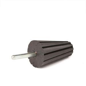 Ttake Conical Rubber Sleeve Holder 14/20x63 Mm 6 Mm Shaft For Abrasive Cloth Belts And Sleeves - Product Image 1
