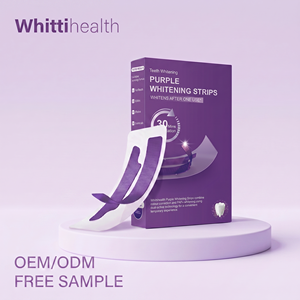 14 Sachets <span class=keywords><strong>de</strong></span> Bandes Blanchissantes pour <span class=keywords><strong>les</strong></span> <span class=keywords><strong>Dents</strong></span> Whittihealth Purple avec PAP pour <span class=keywords><strong>Dents</strong></span> Sensibles – Fabricant <span class=keywords><strong>de</strong></span> Produits <span class=keywords><strong>de</strong></span> Blanchiment Dentaire – Vente Chaude - Product Image 1