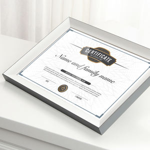 Marco de Diploma de Graduación Personalizado de Alta Calidad con Borla, Contenedor con Logotipo Personalizado, Material PS Ligero, <span class=keywords><strong>Aibo</strong></span> Ab051 - Product Image 4