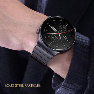 <span class=keywords><strong>Bracelet</strong></span> en métal de 22 mm pour Huawei <span class=keywords><strong>Watch</strong></span> GT3 Pro <span class=keywords><strong>Watch</strong></span> 3 46 mm <span class=keywords><strong>Honor</strong></span> <span class=keywords><strong>Magic</strong></span> <span class=keywords><strong>2</strong></span> Porsche Design Boucle papillon <span class=keywords><strong>Bracelet</strong></span> en acier inoxydable - Product Image 6