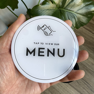 रेस्तरां टेबल टैप के लिए nfc मेनू स्टिकर देखने के लिए डिजिटल मेनू संपर्क रहित ऑर्डर प्लेट देखने के लिए - Product Image 5