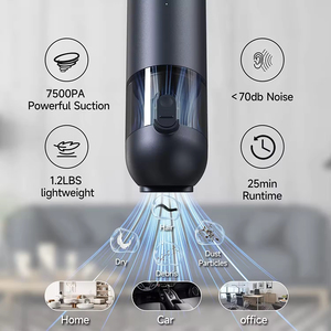 High-Power USB Car Vacuum Cleaner Cordless Electric Dust Blower for Computer <b>Keyboard</b> Handheld Use with Battery Power - Product Image 5