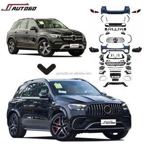 Kit de Conversión de Carrocería para Mercedes Benz W167 <span class=keywords><strong>GLE</strong></span> 2020-<span class=keywords><strong>2023</strong></span>, Actualización a GLE63 AMG 2024 2025, Ensamblaje de Faros - Product Image 1