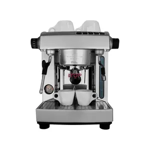 Máquina de café expresso automática profissional, máquina de café expresso com capacidade de 15-20bar