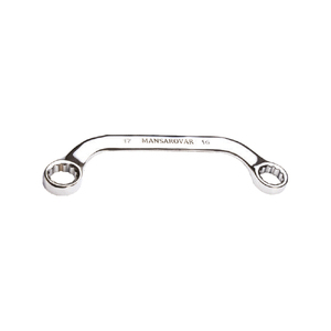 Chrome Vanadium Half Moon Ring Spanner Elliptical <b>Panel</b> Hardened Tempered <b>Mirror</b> Satin Finish Multi Size Hand Tool - Product Image 1