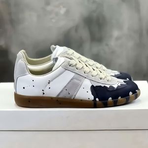 Zapatos Casuales Personalizados MM6 con Diseño de Grafiti, Ligeros, Transpirables, de Cuero Genuino, con Amortiguación, para Mujer - Product Image 5