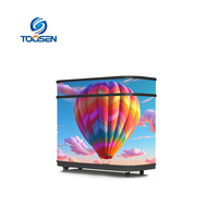 Écran LED de barre P1.86 P2.5 sur mesure, en stock, contrôle synchrone, couleur pleine, table de DJ, mur vidéo LED pour club
