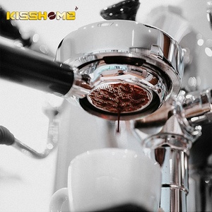 Gaggia portafilter Máy pha cà phê phụ kiện Naked soild gỗ Barista công cụ 58mm cà phê không đáy portafilter - Product Image 5