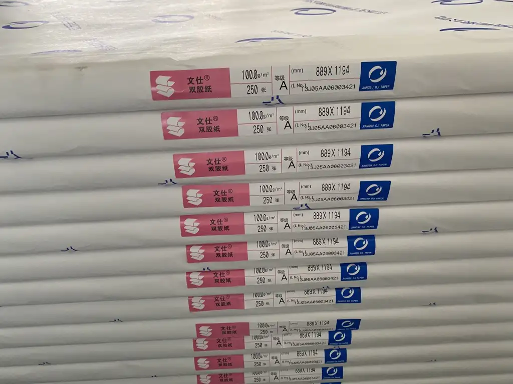Paper Offset Woodfree Paper Offset Printing Paper Coated Art Paper Factory Supply