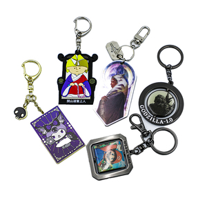Cartoon Character PVC Keychain Irregular Shape Flexible Plastic Souvenir Water <b>Fire</b> Design Keychains Customization Services - Product Image 5