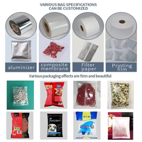 10ml 50ml 100ml 200ml Prix bas Petite machine à emballer liquide de miel entièrement automatique Sac de jus de lait Machine d'emballage multifonctionnelle