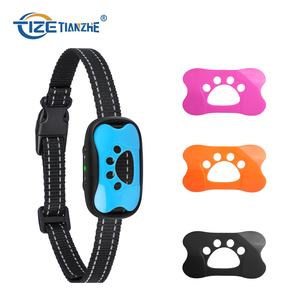 Tize-<span class=keywords><strong>Collar</strong></span> antiladridos con forma de pata para perros, <span class=keywords><strong>Collar</strong></span> antiladridos con vibración de pitido inofensivo con batería - Product Image 1