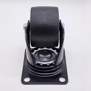 3-Zoll-Hochleistungs-Lenkrollen 360-Grad-Drehung Niedrige Schwerkraft Einrad-Tragfähigkeit 300 Kilogramm Industrie - Product Image 4