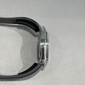 Montres mécaniques 40 mm automatiques en métal doré avec lunette sertie de diamants, cadran motif tigre, date, montre de luxe pour homme en <span class=keywords><strong>or</strong></span> blanc - Product Image 4