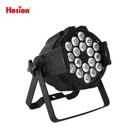 18x10W boîtier en aluminium haute puissance RGBWA + UV 6 en 1 led slim flat par light