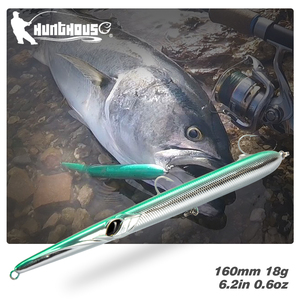 Hunt House 160mm 18g Needle Pencil <span class=keywords><strong>Esca</strong></span> da <span class=keywords><strong>Pesca</strong></span> Galleggiante a Lunga Gittata Stickbait Rigida <span class=keywords><strong>per</strong></span> Spigola e <span class=keywords><strong>Pesca</strong></span> <span class=keywords><strong>in</strong></span> Acqua Salata - Product Image 1
