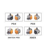 Joystick à effet Hall de remplacement, sticks analogiques 3D pour manette XBOX PS4 PS5 Switch Pro, stick analogique