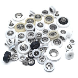 U625ZZ U626 <span class=keywords><strong>Nylon</strong></span> Polia U Groove Rolamento De Esferas Guia Roda 5x20x7mm 6x40x18mm Duplo Metal Blindado Rolamentos de Aço Cromado - Product Image 1