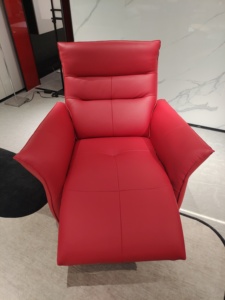 <span class=keywords><strong>Fauteuil</strong></span> <span class=keywords><strong>inclinable</strong></span> manuel moderne <span class=keywords><strong>en</strong></span> <span class=keywords><strong>cuir</strong></span> avec cadre <span class=keywords><strong>en</strong></span> bois, <span class=keywords><strong>pivotant</strong></span>, pour la maison, la villa, l'hôtel, vente <span class=keywords><strong>en</strong></span> gros - Product Image 5