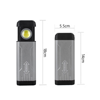Lampe torche LED USB rechargeable en gros, étanche IP54, corps en aluminium, portée du faisceau 200-300M, SOS/clignotement d'urgence