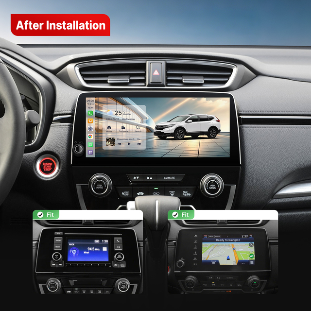 Youducar for Honda CR-V 2017-2022 Android Car Radio DVD Player Head Unit Navigation WirelessCarPlay Car Stereo Accessories