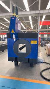 Máquina de Corte Láser de Tubos Metálicos CNC de 3000W con Alimentación Automática, Cortadora Láser de Fibra, Fabricante Directo con Gráficos de IA - Product Image 5