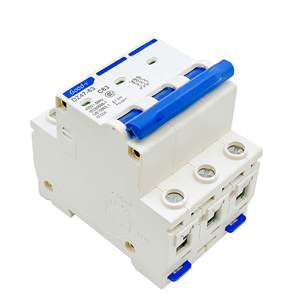 Disjoncteur miniature domestique Guyi DZ47-63, protection contre les courants résiduels (RCD), 1P/2P/3P/4P, courant nominal 125A 25A, type MCB - Product Image 1