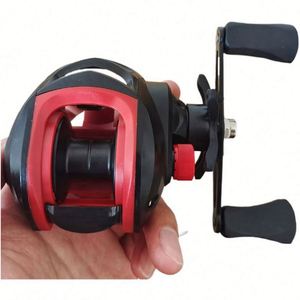 Moulinet de pêche baitcasting 18+1BB haute vitesse en plastique pour eau salée, lac, ruisseau et rivière avec système de freinage magnétique, résistance maximale de 10 kg - Product Image 5
