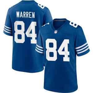 Maillot de football américain personnalisé 2026 Indianapolis – Tenues brodées pour jeunes – Vêtements de sport – Modèle alternatif Royal - Product Image 6