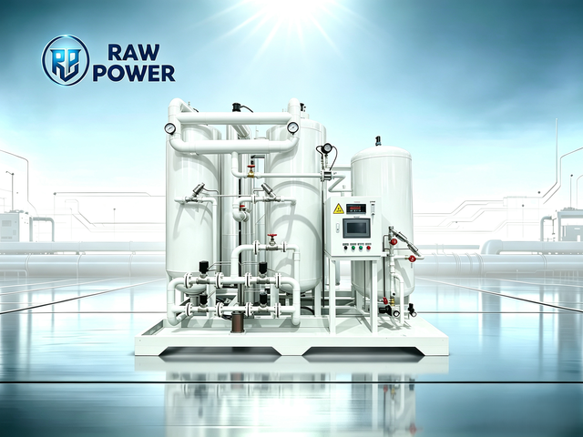 PSA Oxygen Generator 99.5% High Purity Laser Cutting Oxygen Making Machine for Metal Cutting