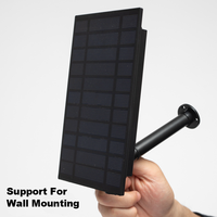 Contrôleur de charge solaire intelligent pour batterie au lithium OEM 3V-24V, panneau solaire en silicium polycristallin IP65 étanche tout noir 17%